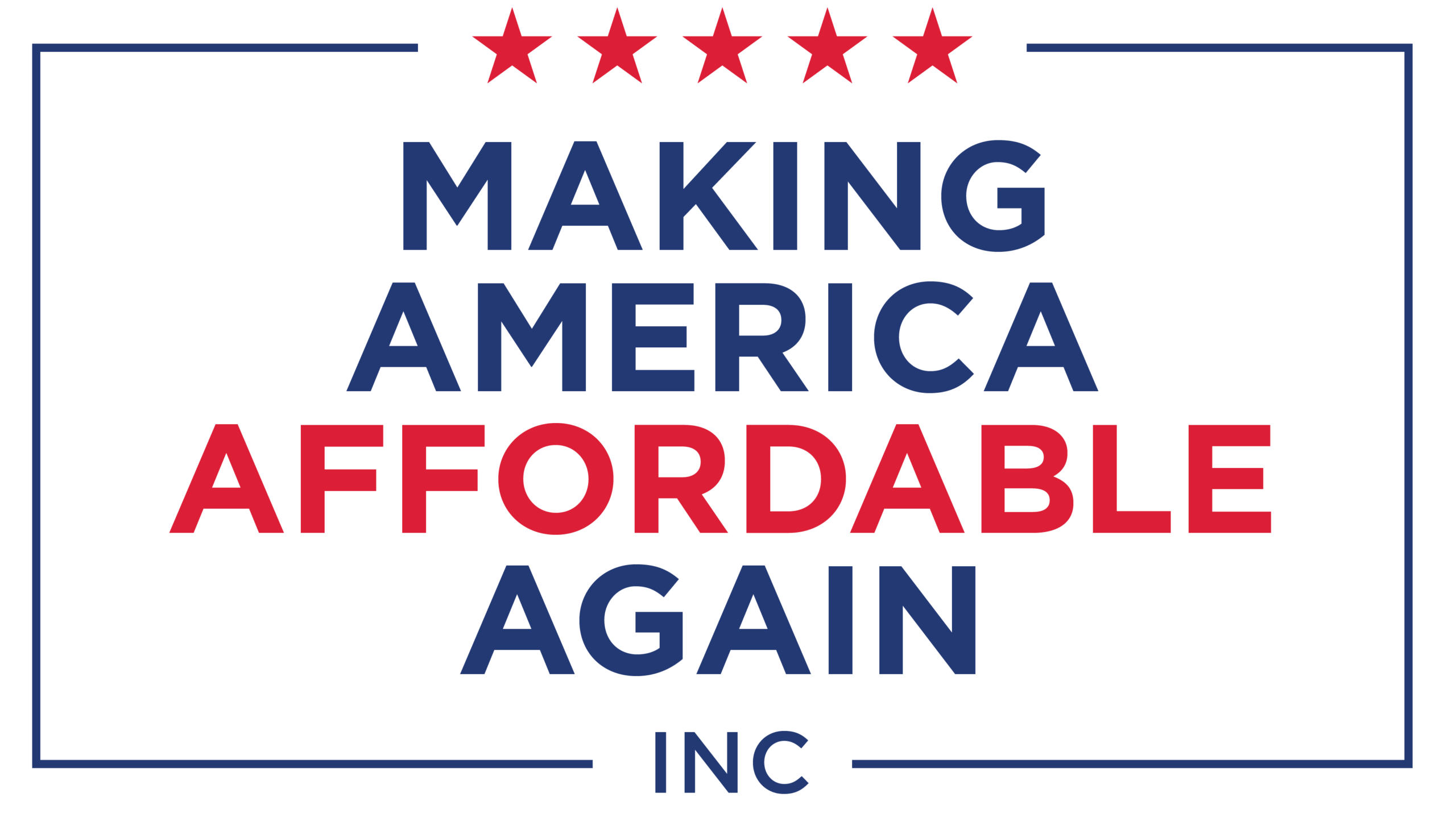 Making America Affordable Again Inc. Logo